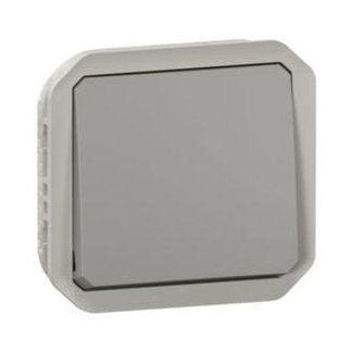 Фото Перемикач 10А механізм, колір Сірий PLEXO